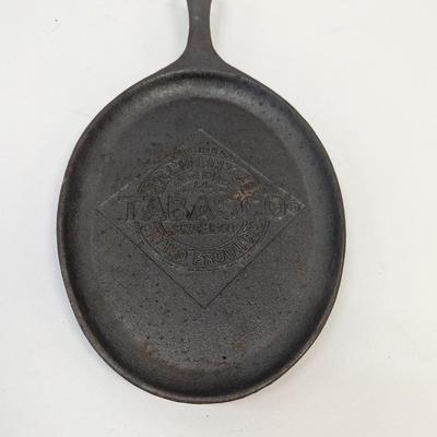 "Tabasco" Cast Iron Skillet Or Fajita Pan McIlhenny Co. Approx 14 3/4"