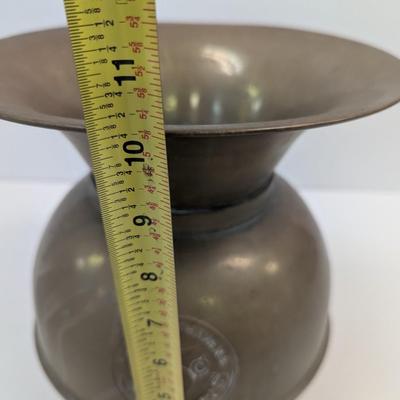 Vintage All Famous Havana 5 Cent Cigars Metal Spittoon