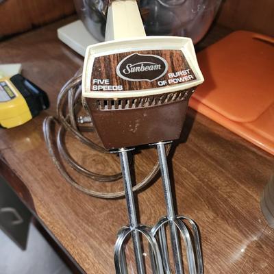 Vintage sunbeam mixer