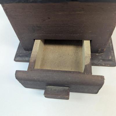 Vintage Cast Iron Coffee Grinder Hand Crank