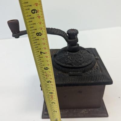 Vintage Cast Iron Coffee Grinder Hand Crank