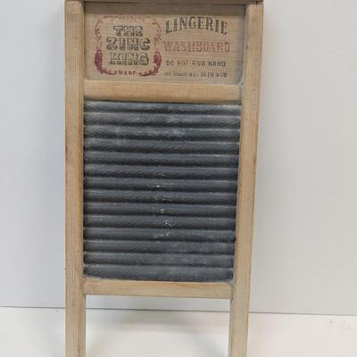 The Zing King Lingerie National Washboard Co. No. 703