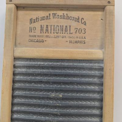 The Zing King Lingerie National Washboard Co. No. 703
