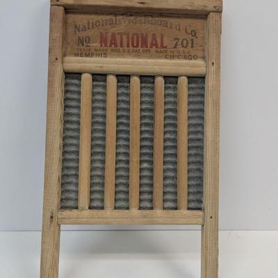 National Washboard No. 701 Made In USA