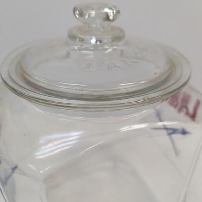 Vintage Lance Cracker Cookie Glass Jar