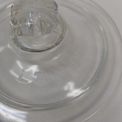 Vintage Lance Cracker Cookie Glass Jar