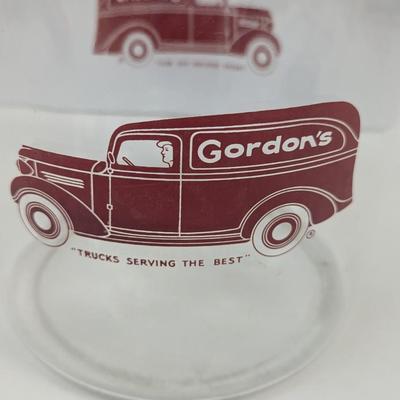 Vintage Gordon's Glass Counter Jar