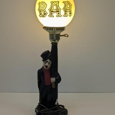 Charlie Chaplin Table Lamp