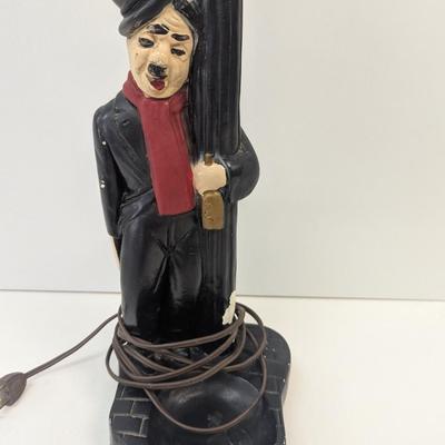 Charlie Chaplin Table Lamp