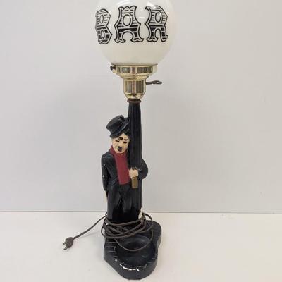 Charlie Chaplin Table Lamp