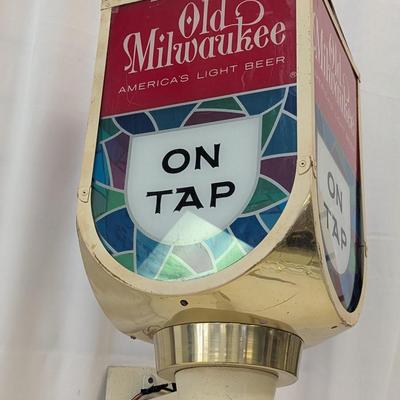 Old Milwaukee Americas Light Beer Wall Lamp