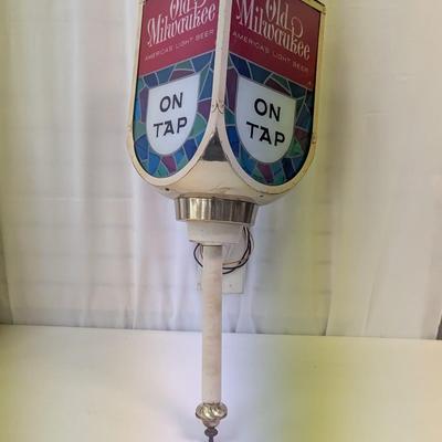 Old Milwaukee Americas Light Beer Wall Lamp