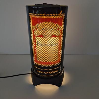 Vintage Budweiser Lighted Motion Spinning Light
