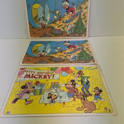 1978 Walt Disney Productions Place-mats