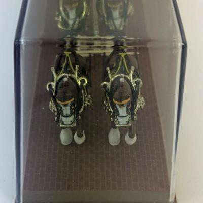 Budweiser Clydesdale Eight-Horse Hitch Display