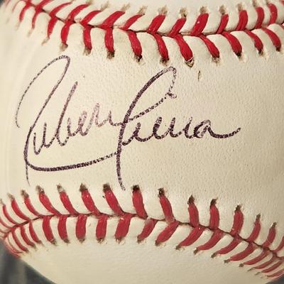Ruben Sierra OMLB Signed Autographed Baseball In Collectors Case