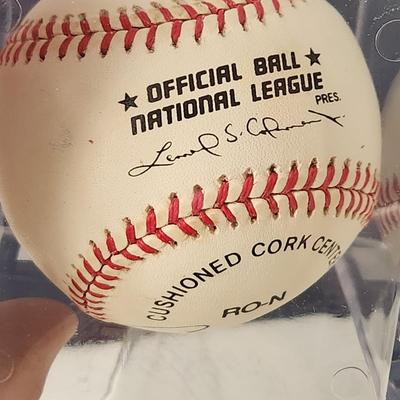 Mike Scioscia OMLB Signed Autographed Baseball In Collectors Case
