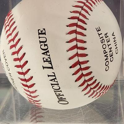 Rocky Colavito Wilson A1235 Signed Autographed Baseball In Collectors Case