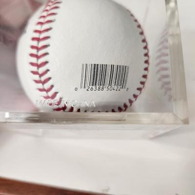 Rocky Colavito Wilson A1235 Signed Autographed Baseball In Collectors Case