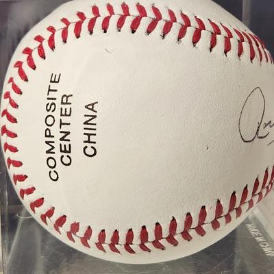Rocky Colavito Wilson A1235 Signed Autographed Baseball In Collectors Case
