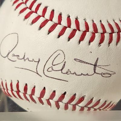 Rocky Colavito Wilson A1235 Signed Autographed Baseball In Collectors Case