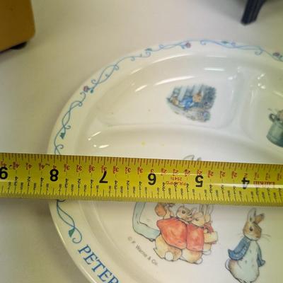 Vintage Home Decor Honey Do Clip Peter Rabbit Plate Dairy Queen Napkin Holder