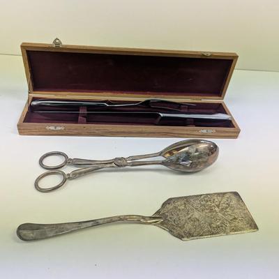 International Silver & Made In Japan Serving Utensils