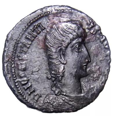 CERTIFIED Authentic Ancient Roman Coin Constantius Gallus Spearing War w/COA