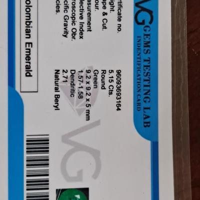 Natural Emerald 9.15 ct