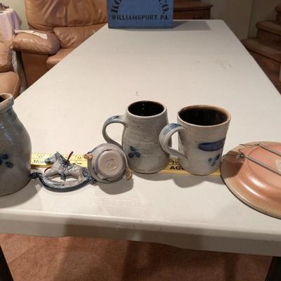Variety of Rower Pottery with Ornaments