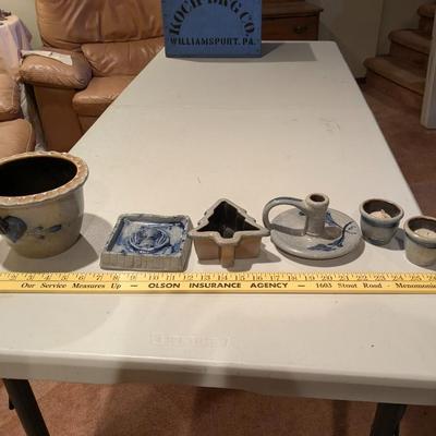 Variety of Rower Pottery with Ornaments