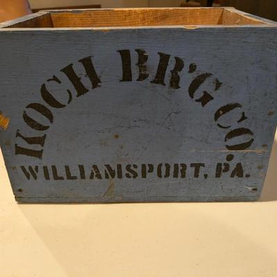 Delightful Antique Koch Bridge Co Crate