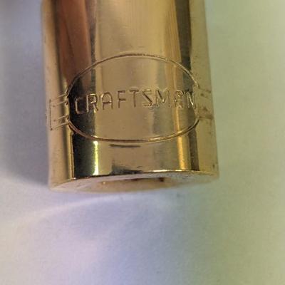 2004 Limited Edition Craftsman Gold Plated Socket Set Serial Number 16360