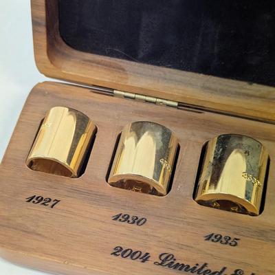 2004 Limited Edition Craftsman Gold Plated Socket Set Serial Number 16360