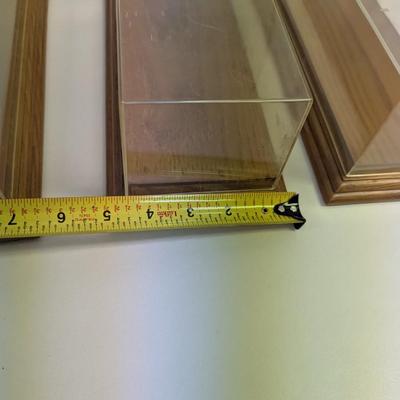 Plastic/Wood Display Containers For Model Cars