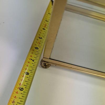 Metal & Glass Trinket Display Table Top