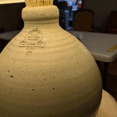 Sweet Rower Pottery Lamp