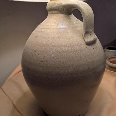 Sweet Rower Pottery Lamp