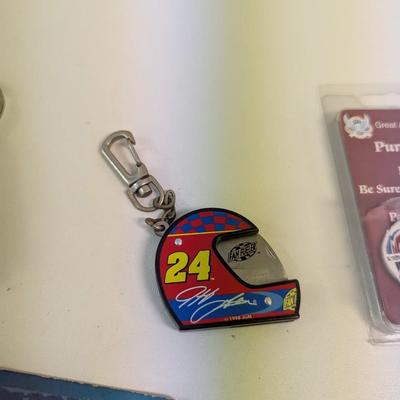 NASCAR & Advertising Key Chains