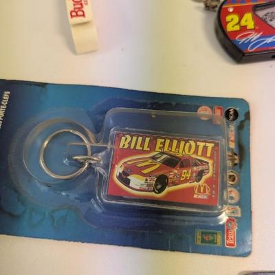 NASCAR & Advertising Key Chains