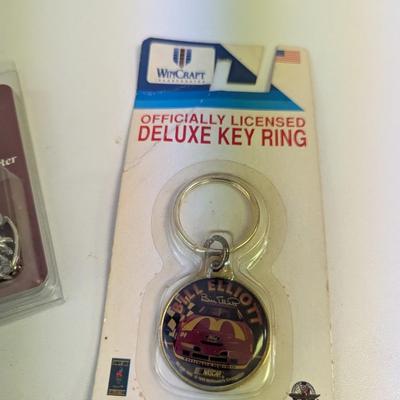 NASCAR & Advertising Key Chains