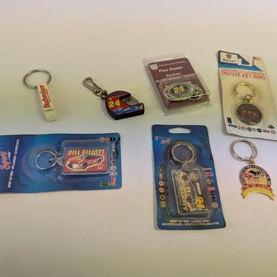 NASCAR & Advertising Key Chains
