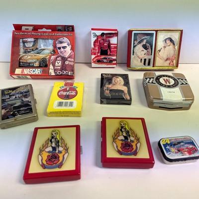 Playing Cards & Tin Holders
