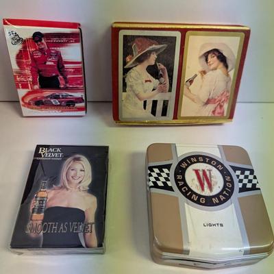 Playing Cards & Tin Holders