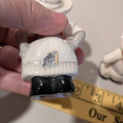 NAPCO Kissing Cowboy and Cowgirl Salt and Pepper Shakers