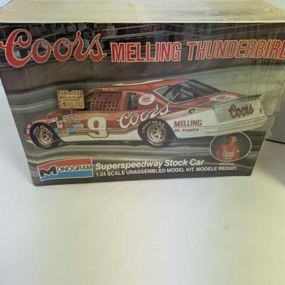Coors Bill Elliott Sealed Unassembled Model Kits