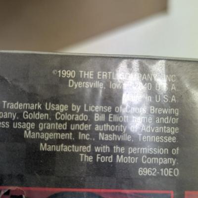 Coors Bill Elliott Sealed Unassembled Model Kits