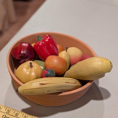 Quality Wood Carved Fruit Bowl