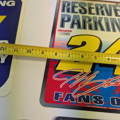 NASCAR Signs & Vanity Plate Covers