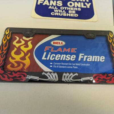 NASCAR Signs & Vanity Plate Covers